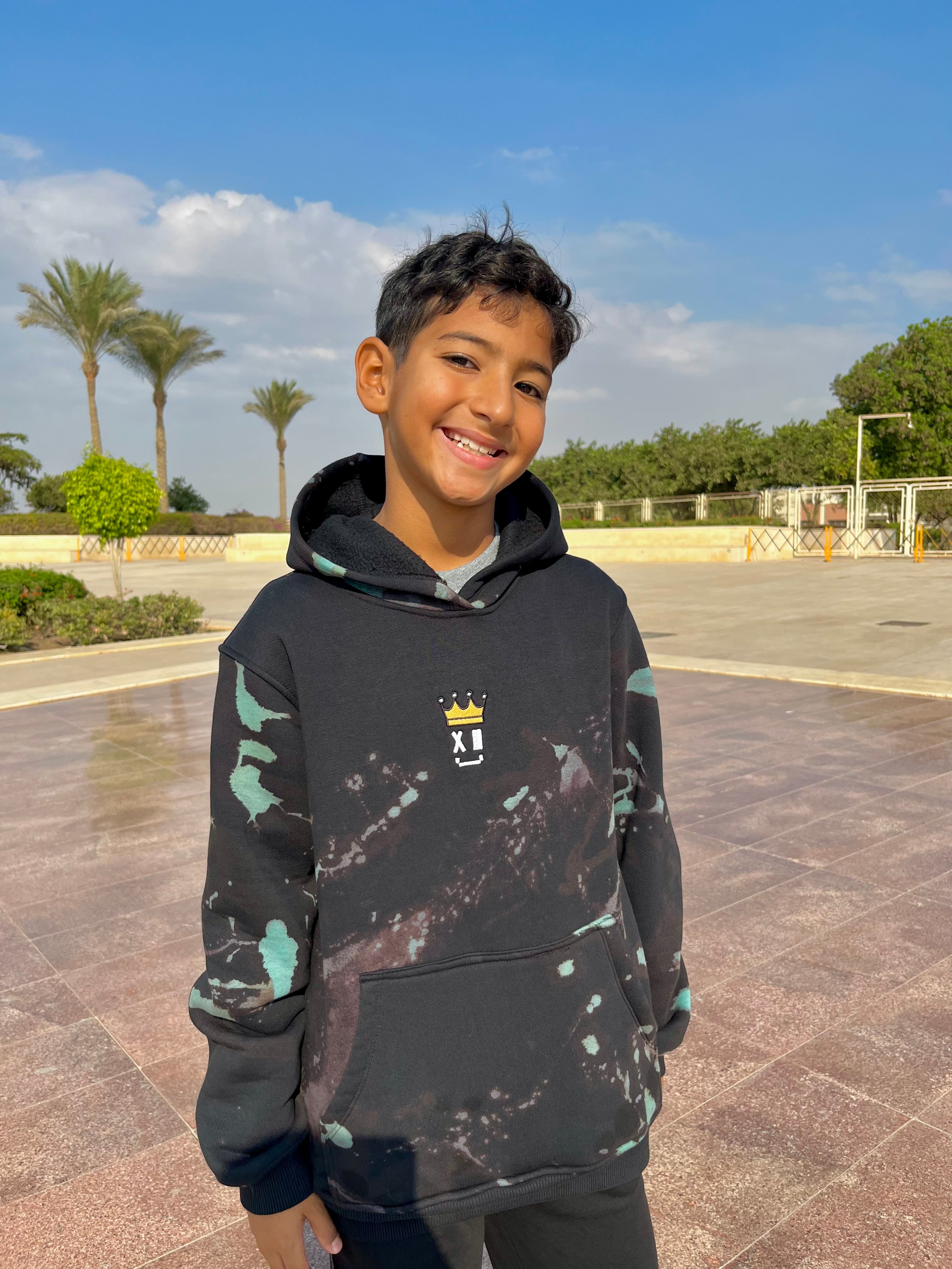 Unisex fleece hoodie