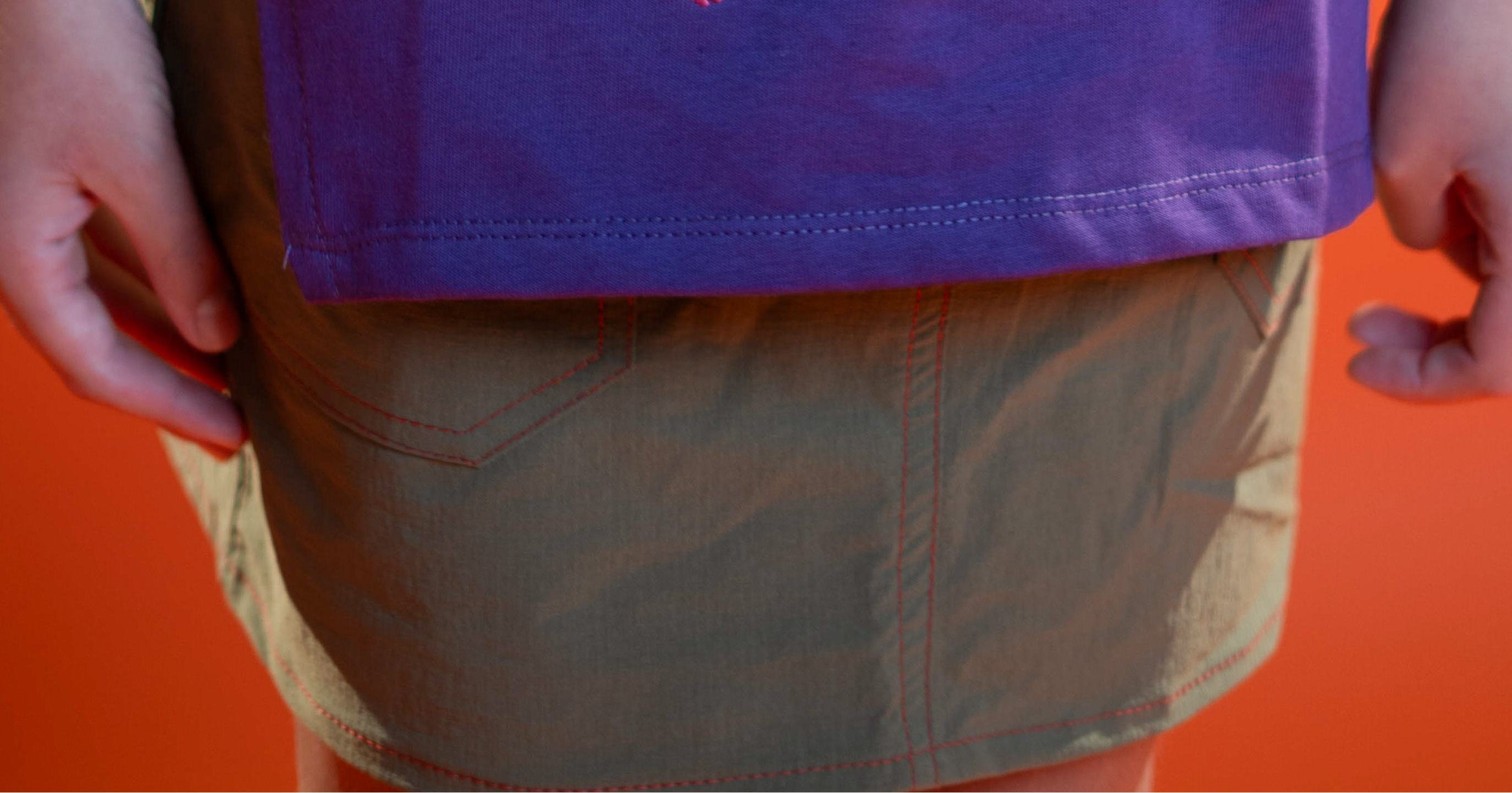 Olive skirt