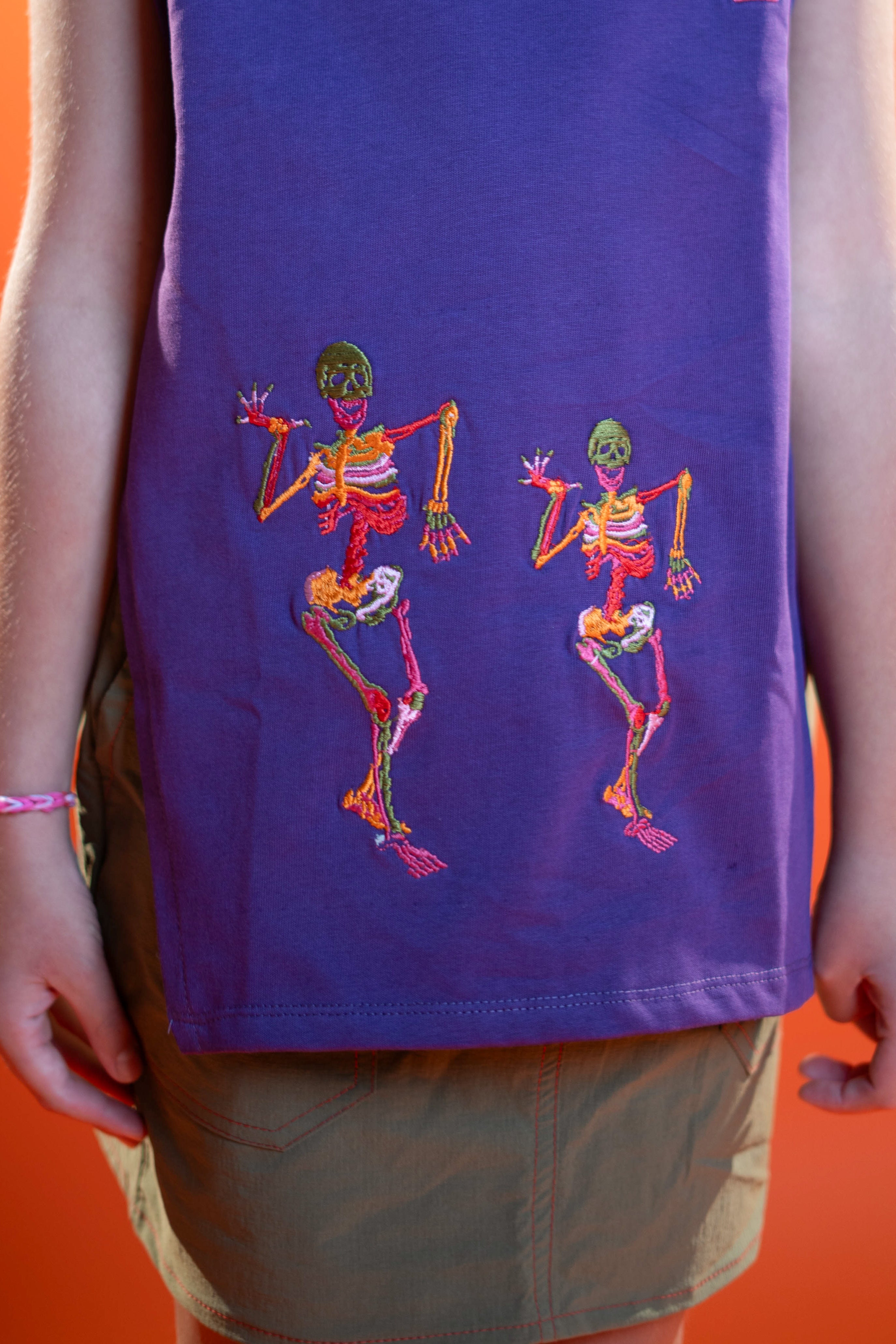 Dance first Embroidered T-shirt