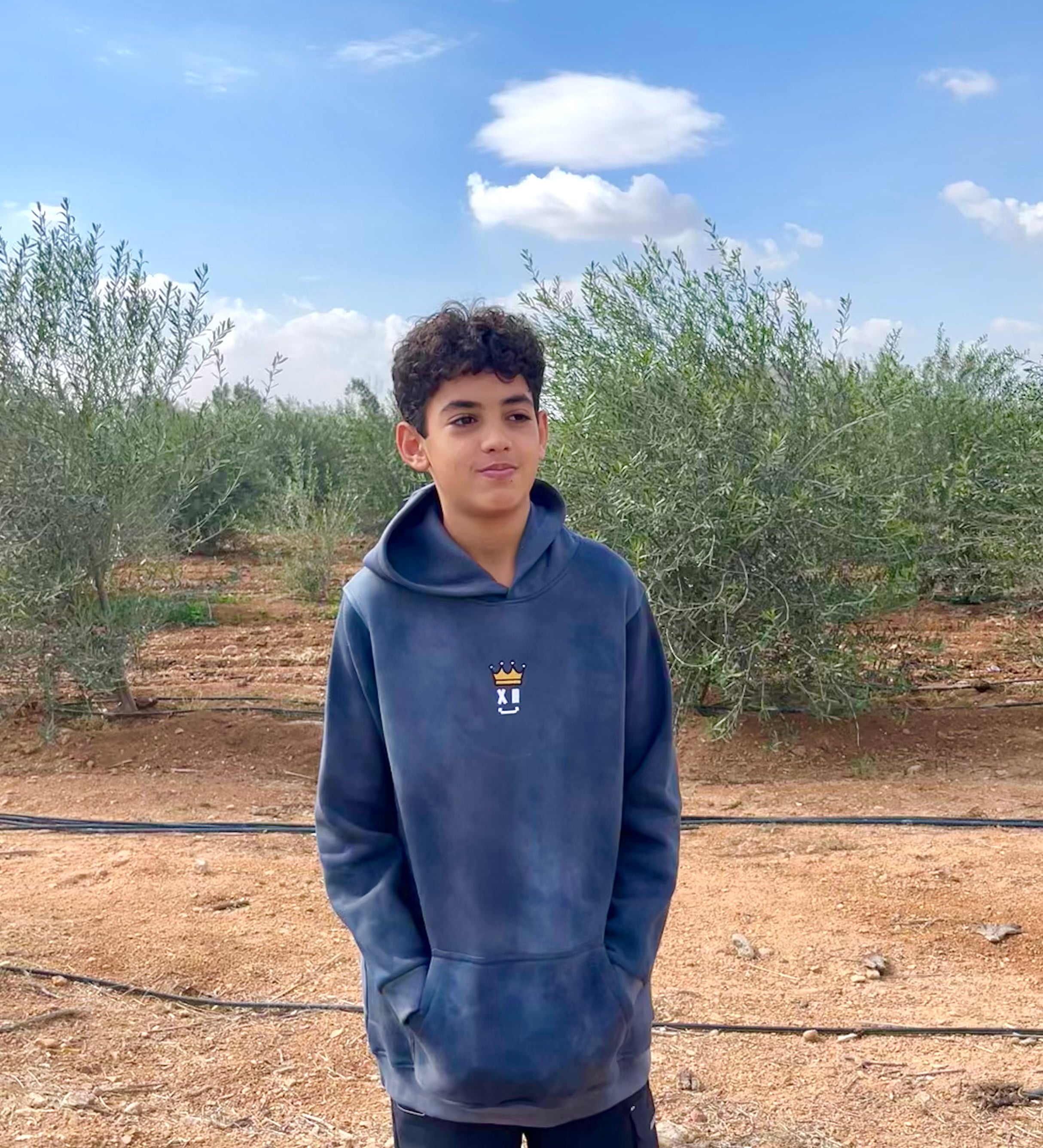 Gray tie dye hoodie unisex